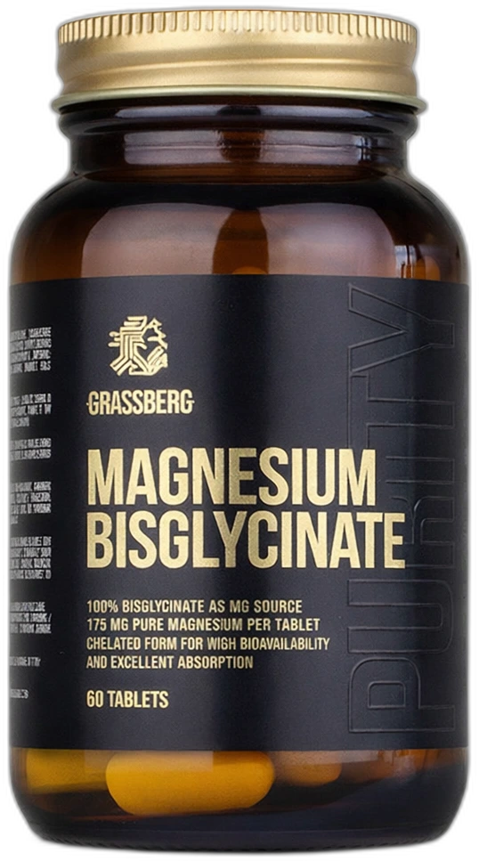 Grassberg Magnesium Bisglycinate — магнезиев бисглицинат