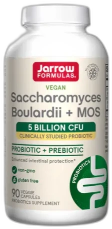 Jarrow Formulas Saccharomyces Boulardii + MOS — пробиотик