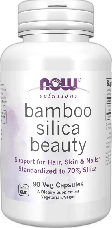 NOW Bamboo Silica Beauty — силиций от бамбук
