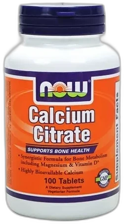 NOW Calcium Citrate 300mg — калций