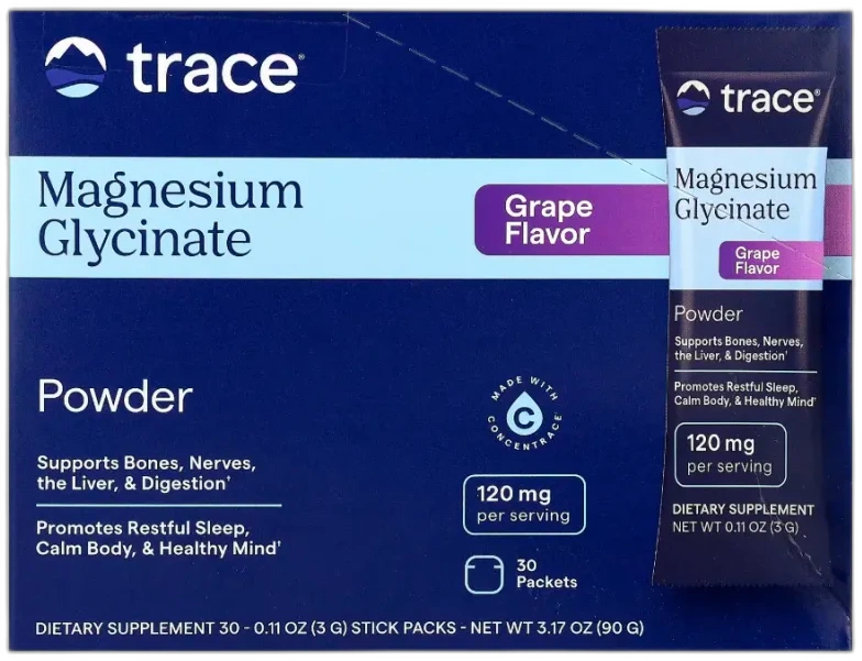 Trace Minerals Magnesium Glycinate Powder — магнезиев глицинат