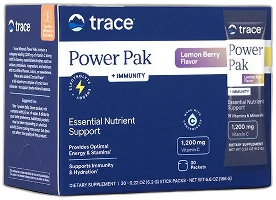 Trace Minerals Power Pak + Immunity — Мултивитамини и минерали